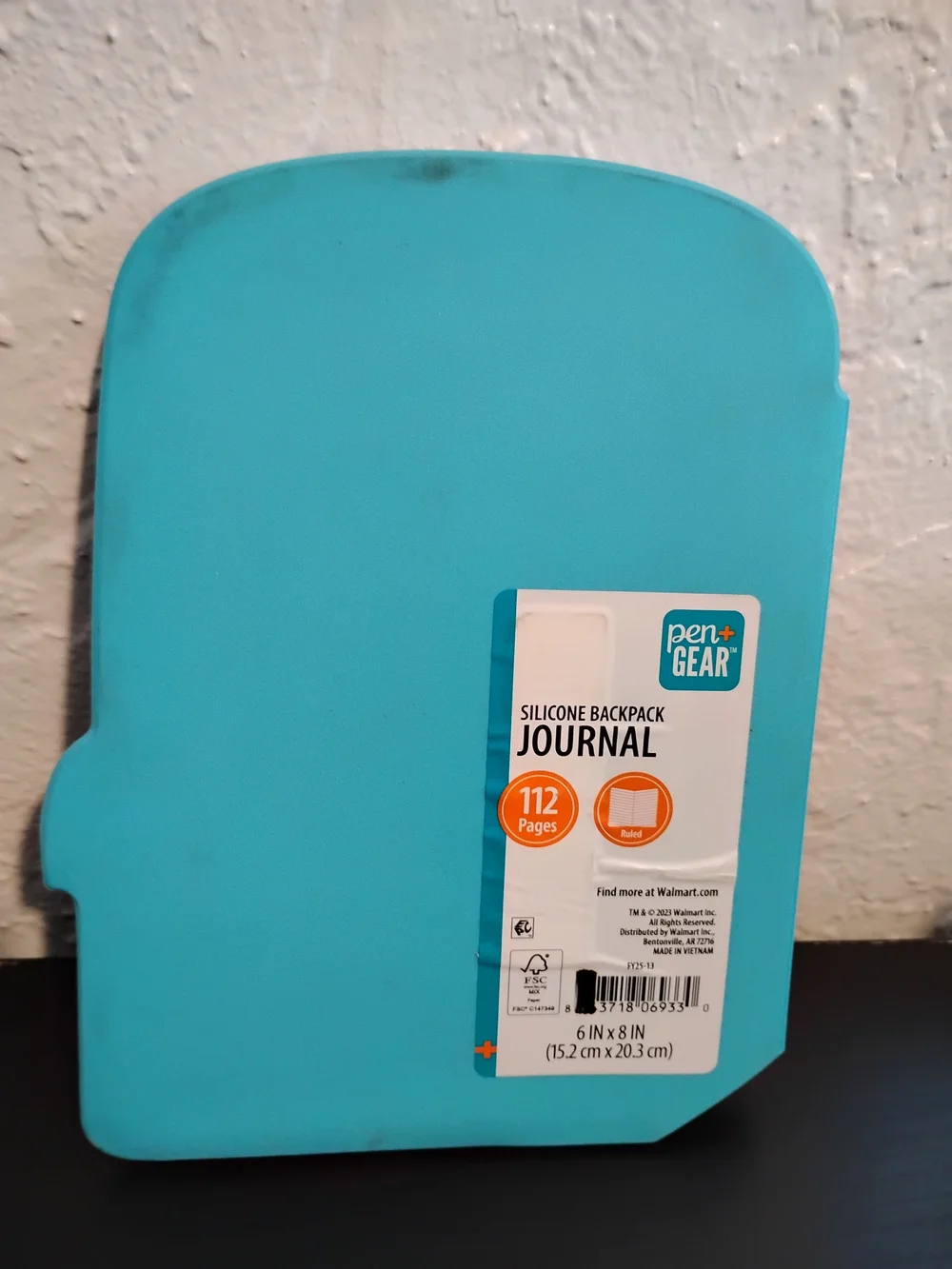 Silicone Backpack Journal Ruled Pages Pen + Gear * New